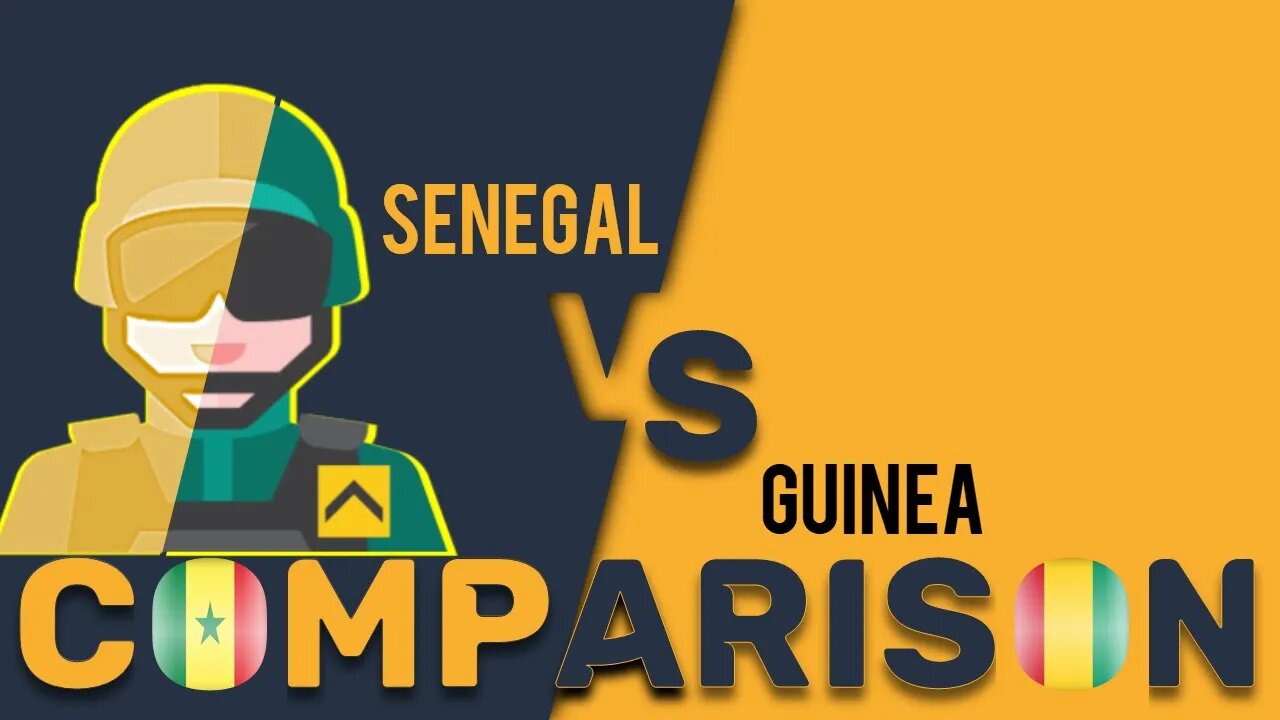 Vous n'avez jamais vu une telle comparaison! Sénégal vs Guinée Comparaison de la puissance militaire