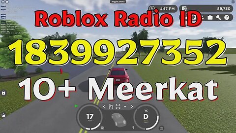 Meerkat Roblox Radio Codes/IDs