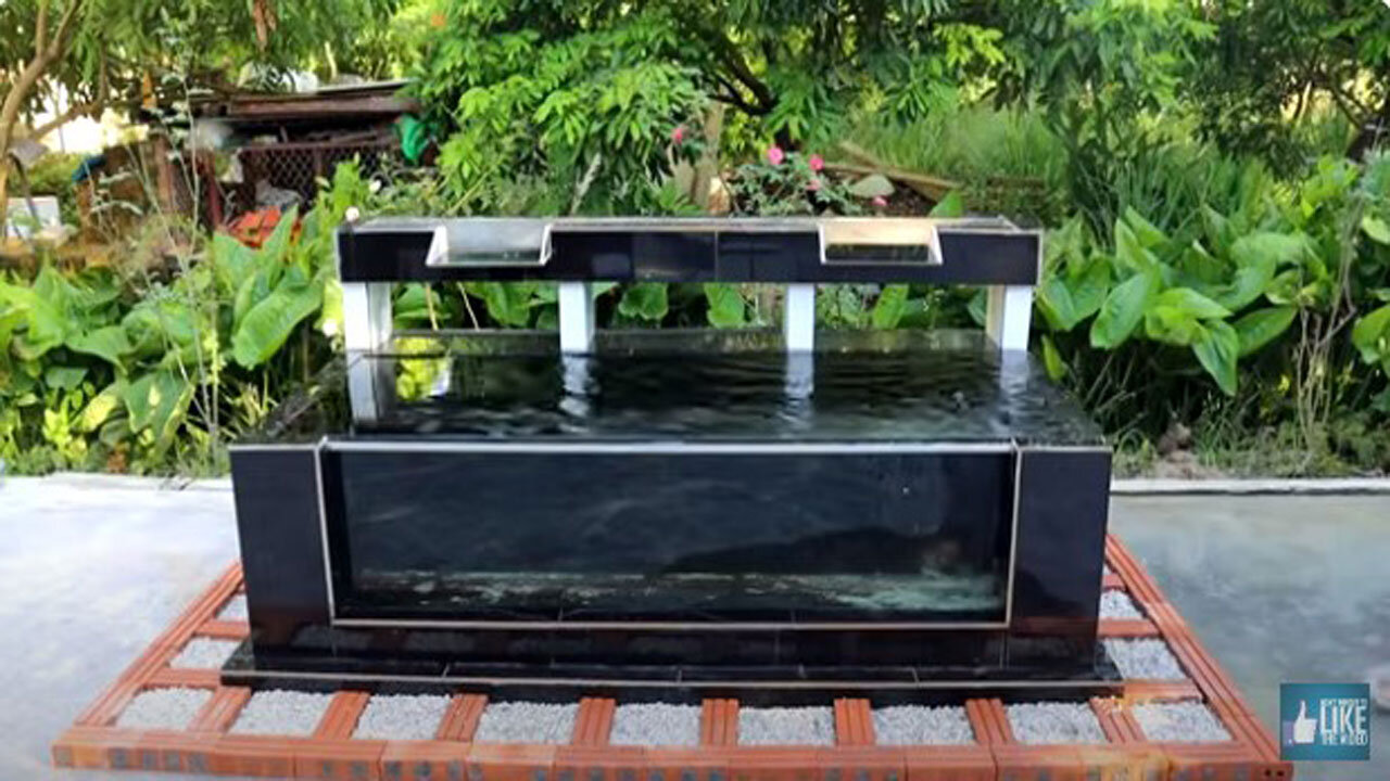 Installing a Granite Fish Tank - Complete Aquarium