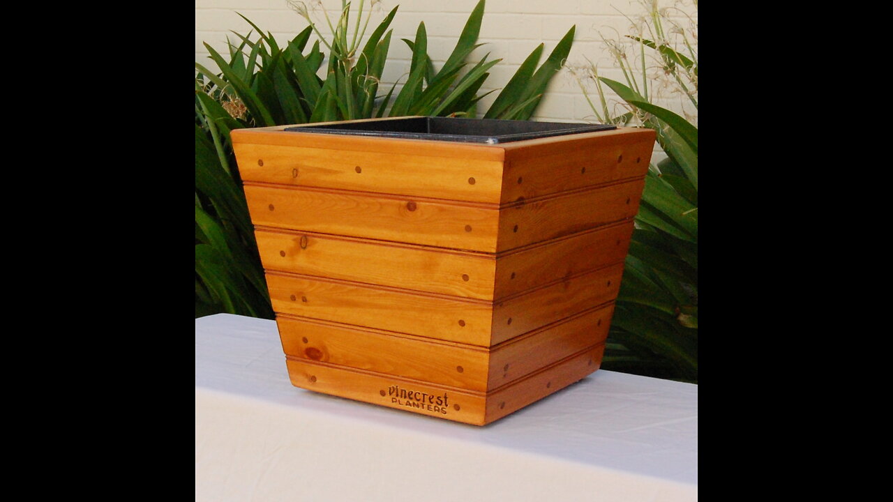 Vinecrest Planters: Waffle Cone Planter