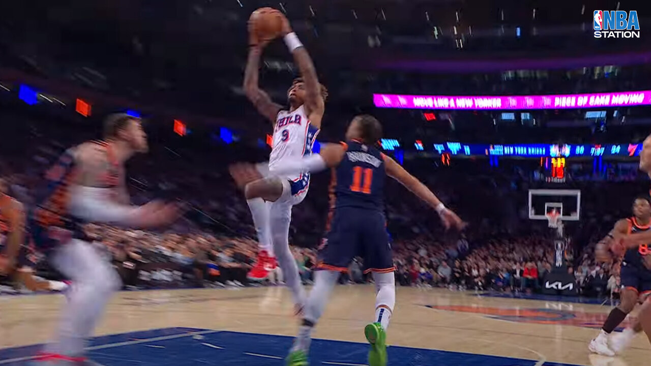 Knicks 106 vs 76ers 79 | HART'S BIG GAME LEADS ROUT | March 12, 2024