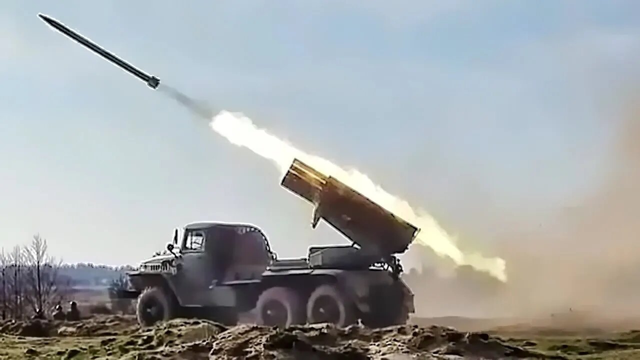 Double launch cam 1 Sloviansk and Cam 2 Kharkiv