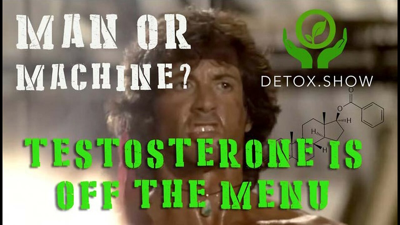 MAN OR MACHINE? TESTOSTERONE IS OFF THE MENU! WITH LEE DAWSON