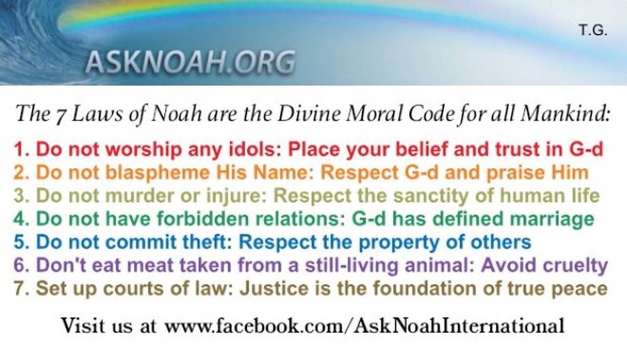 The Noahide Laws Explained, James P. Wickstrom