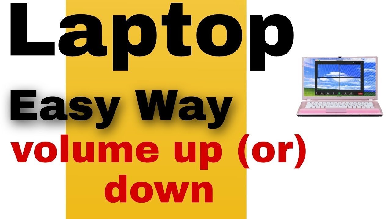 LAPTOP valume up and down easy shortcut way by | BubbleFeed | Video 1.0