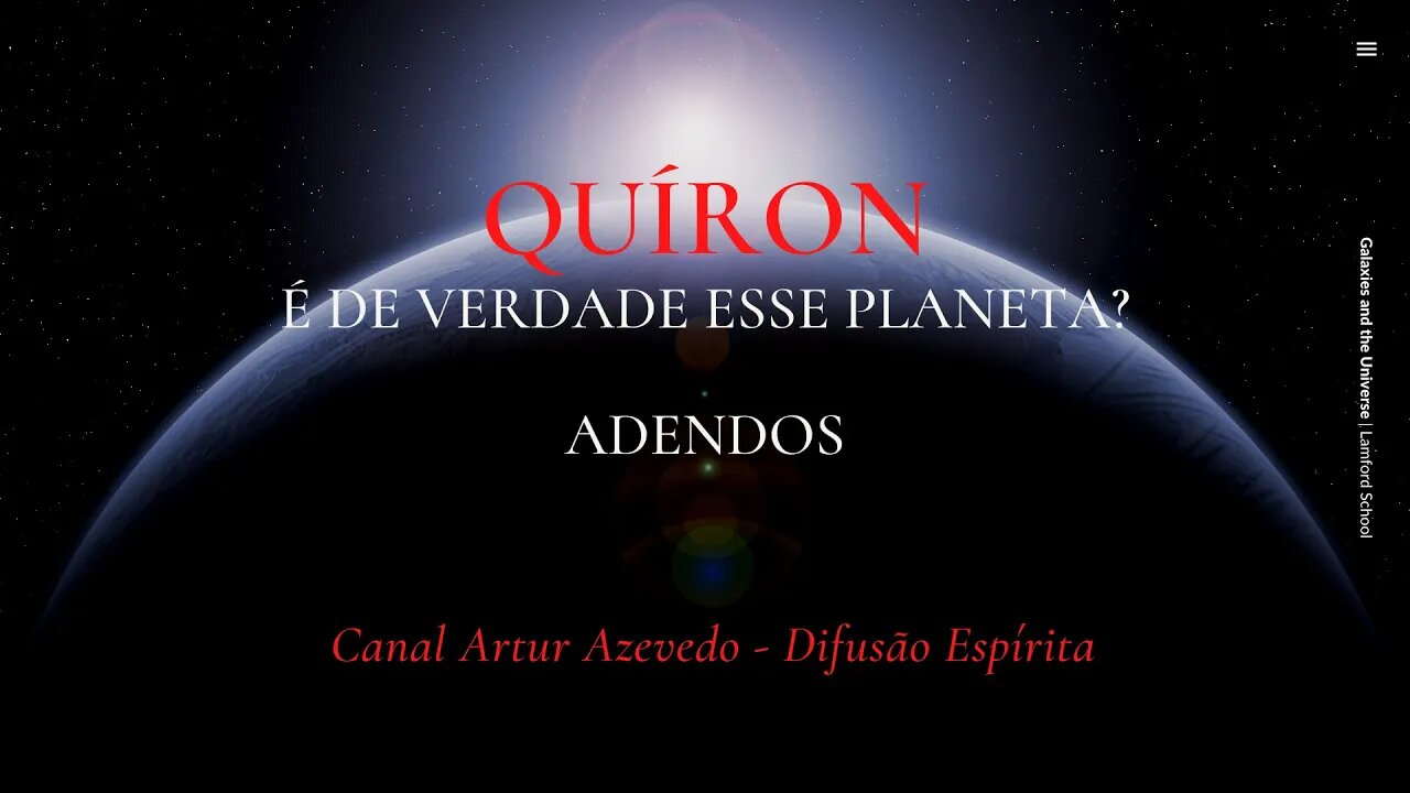 Adendos ao estudo "Quíron, é (de) verdade esse planeta?"