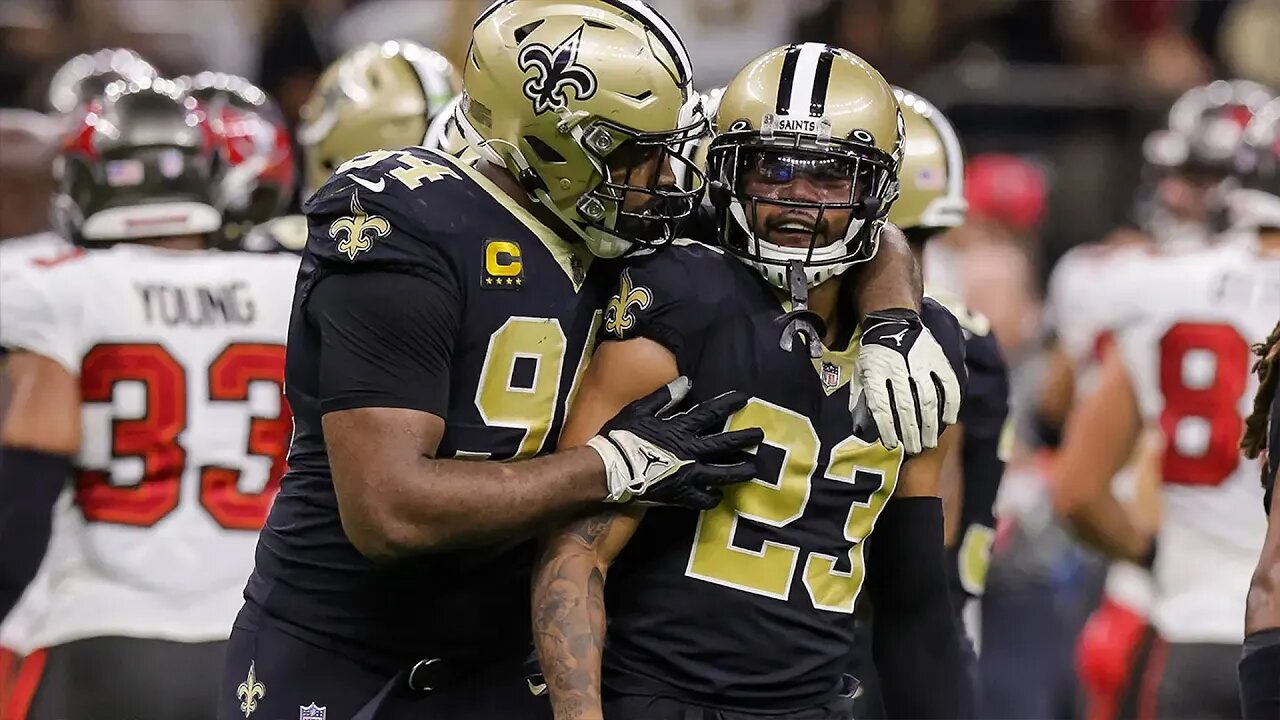 Saints' Dennis Allen had 'conversation' with Marshon Lattimore, confused by Mike Evans suspension