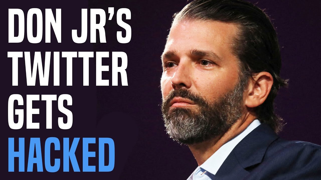 Don Jr announces Donald Trump's death, apparently hacked?