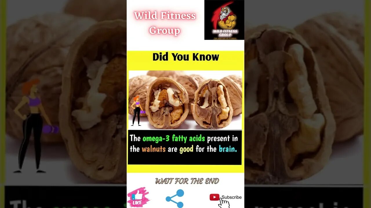 🔥Benefits of walnuts🔥#shorts🔥#wildfitnessgroup🔥15 May 2022🔥