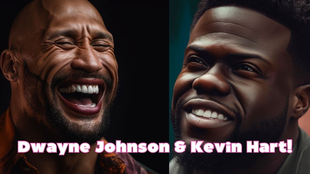 The Hilarious Tortilla Slap Challenge with Kevin Hart😂 🤣 & The Rock💪💪