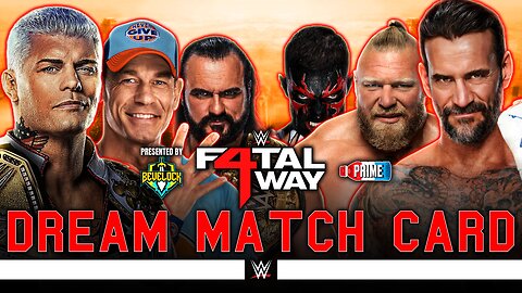 WWE Fatal 4-Way 2024 - Dream Match Card [v2]