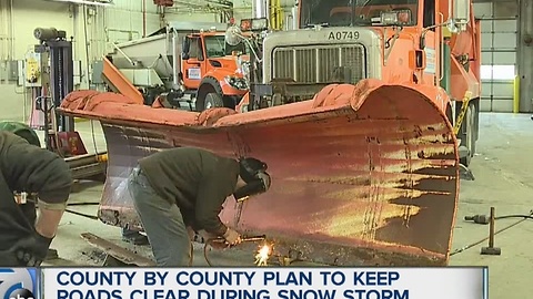 Counties get ready for snow storm