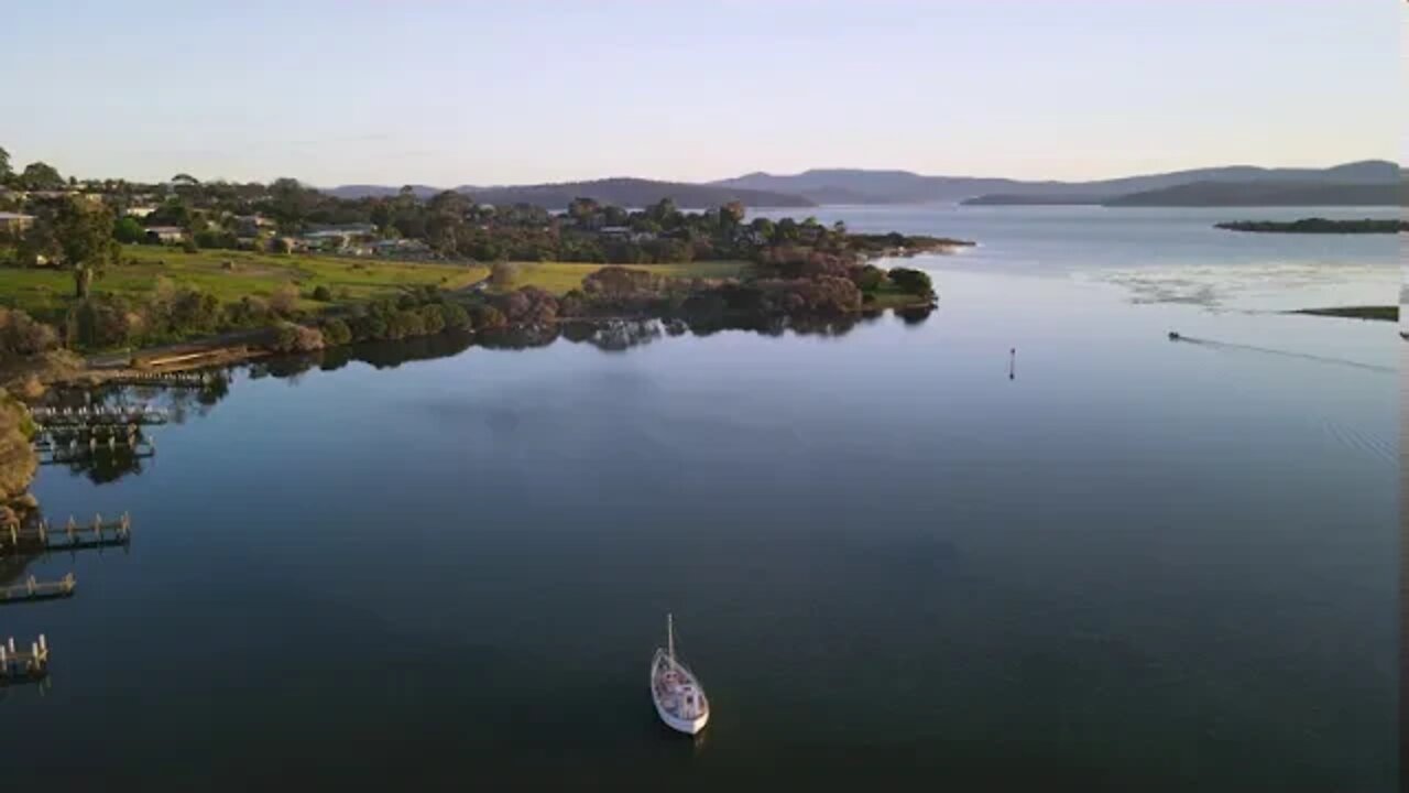 Coulls Inlet to the mouth at sunrise 13th October 2020 4k 60fps