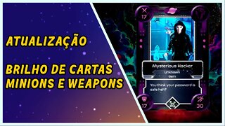 Atualização: Brilho de Minions e Weapons em Alien Worlds