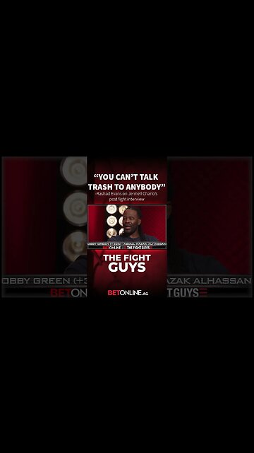 'Charlo can't talk trash to ANYBODY' Rashad Evans #jermellcharlo #boxing #caneloalvarez #rashadevans