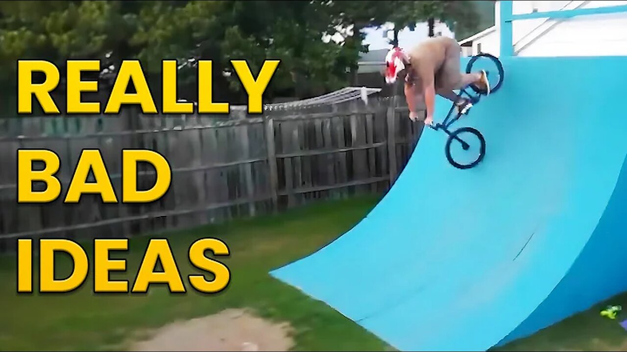 Really BAD IDEAS! 😂 Funniest Fails & Instant Regret