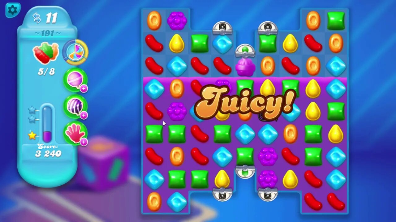Candy Crush Soda Saga Level 191