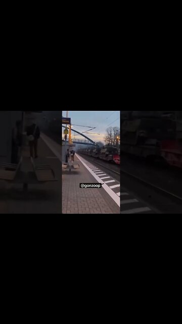 🇩🇪German Tanks Are Heading East. Russian Soldier Love To Burn German Tanks With Crosses On The Sides