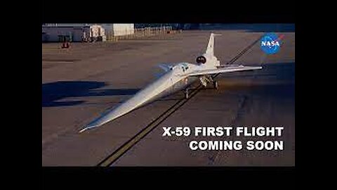 NASA’s Newly Unveiled X-59 Quiet Supersonic Plane Eyes First Flight (Trailer)