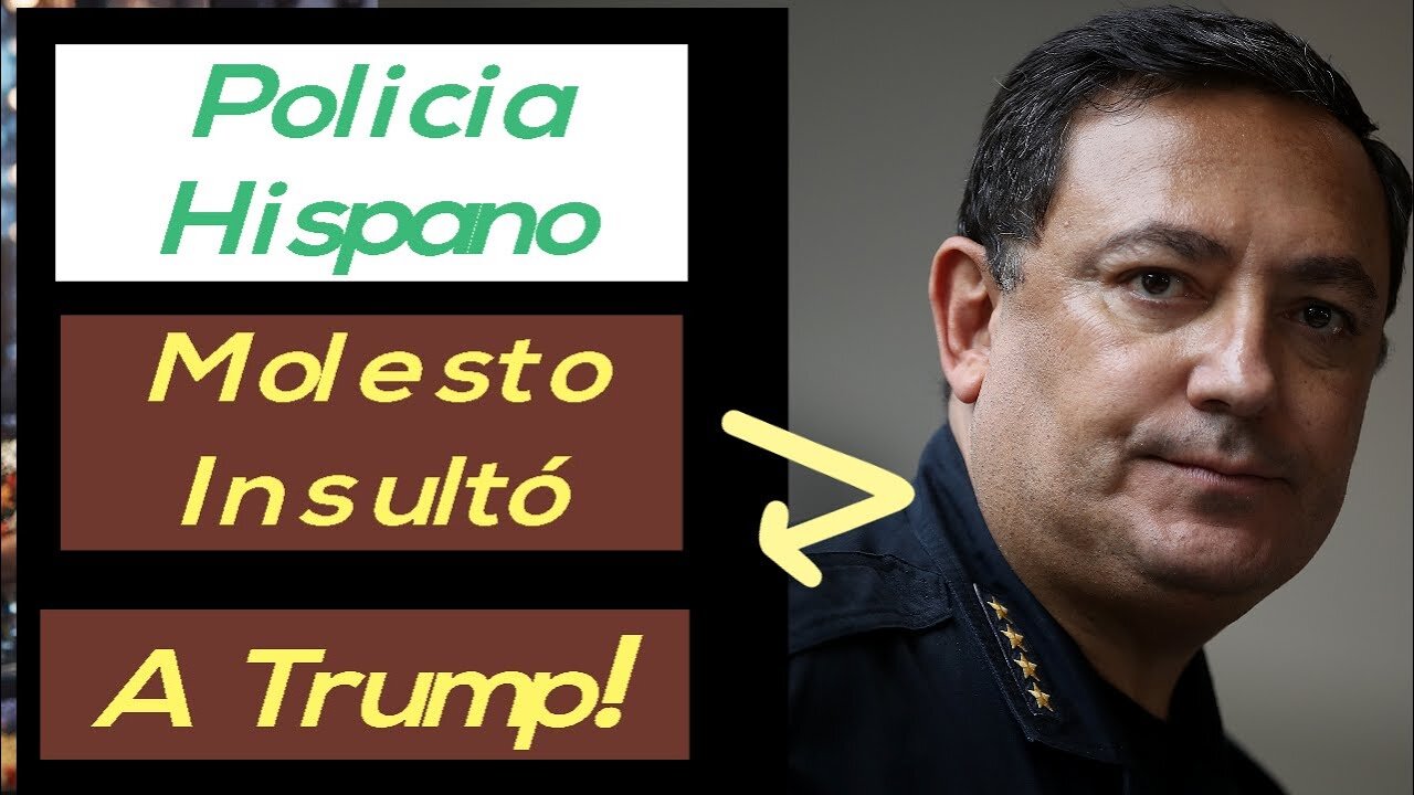 Jefe De Policia Latino En Houston A Donald Trump: