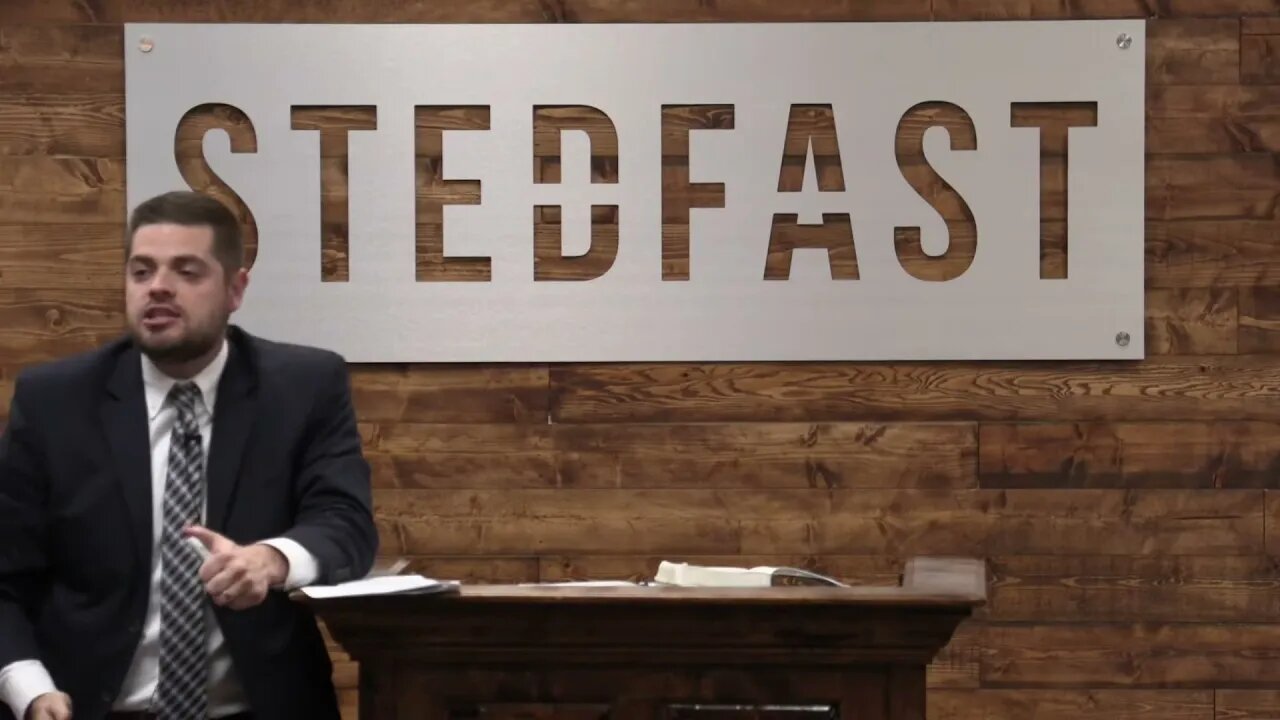 Day 2 of Creation (Clouds) - Pastor Jonathan Shelley | Stedfast Baptist Church