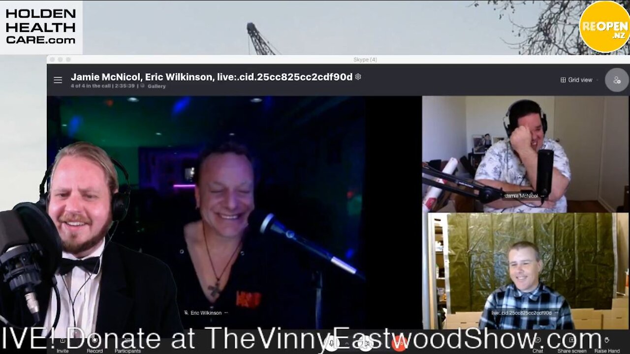 Vinny Eastwood Strikes Back, Southern Truth YouTube show with Eric Spitfire - 4 November 2021