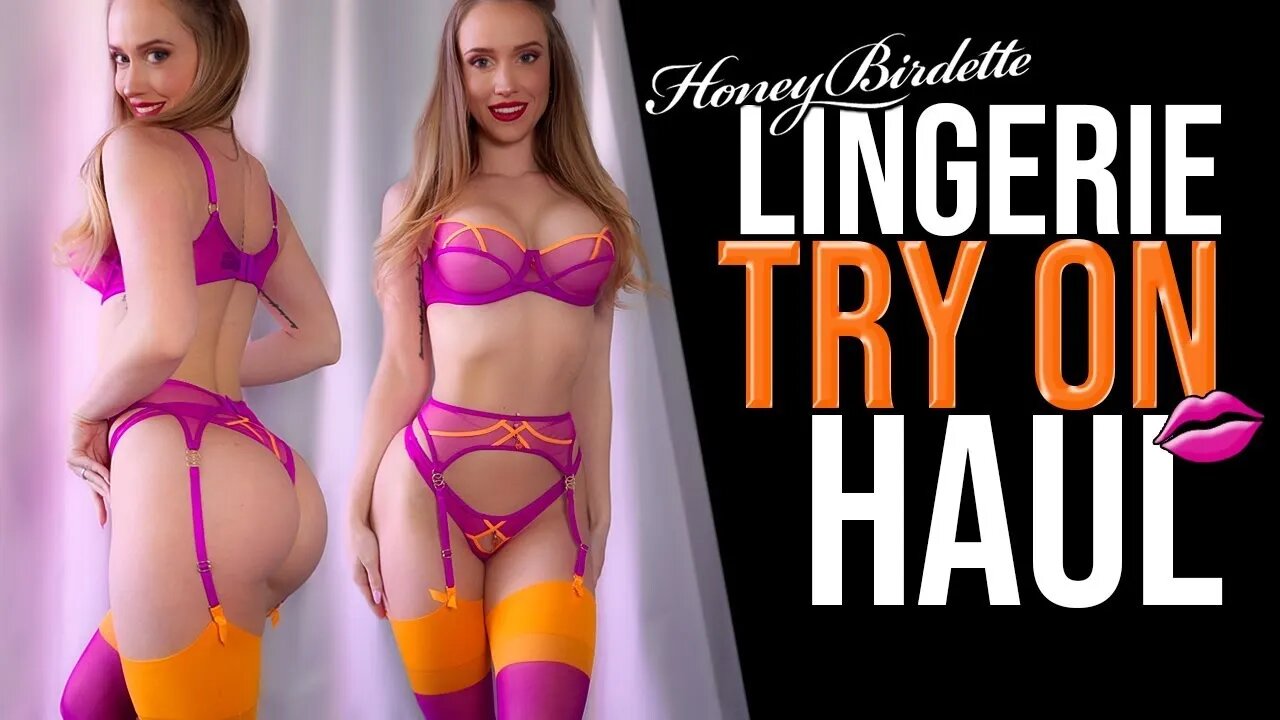 Honey Birdette - Lingerie Try On Haul!