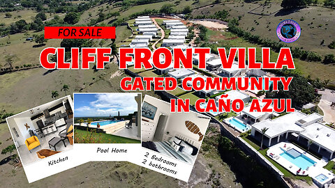 For Sale in Caño Azul Gated Community - 2 Bedrooms 2 Baths Villa with Pool & Ocean View