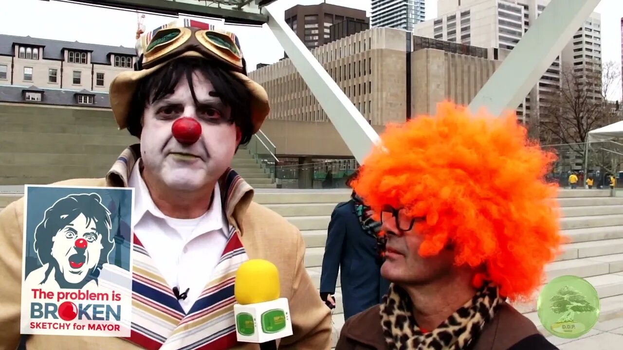 DDP Entertainment Report - Sketchy the Clown for Mayor of Toronto