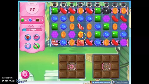 Candy Crush Level 1608 Audio Talkthrough, 2 Stars 0 Boosters