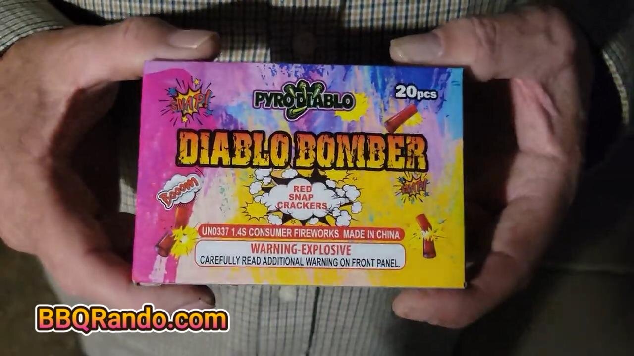 Diablo Bomber Snaps - Pyro Diablo Fireworks