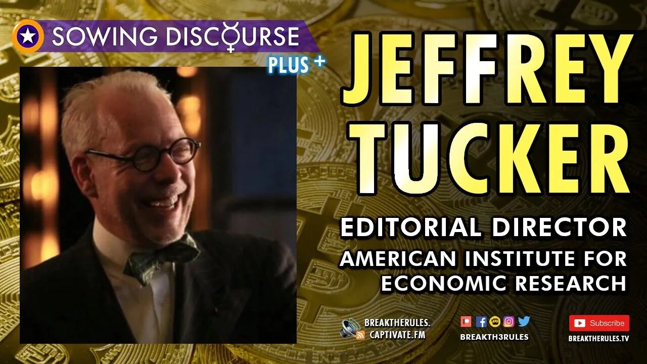 Jeffrey Tucker - Editorial Director - American Institute For Economic Research