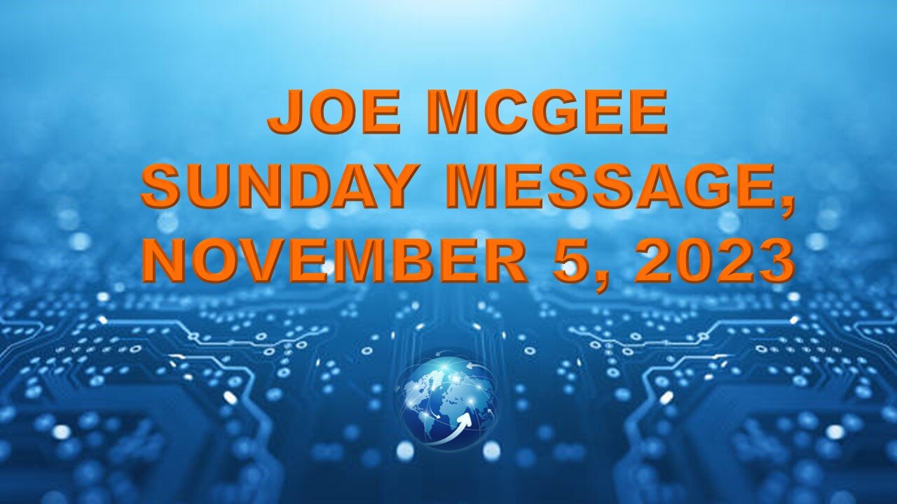 Special Guest Speaker: Joe McGee
