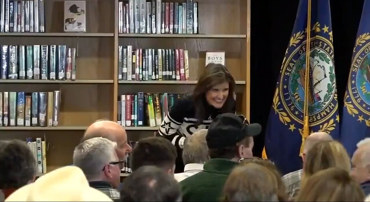 Little Kid OWNS Nikki Haley On Her Flip Flops