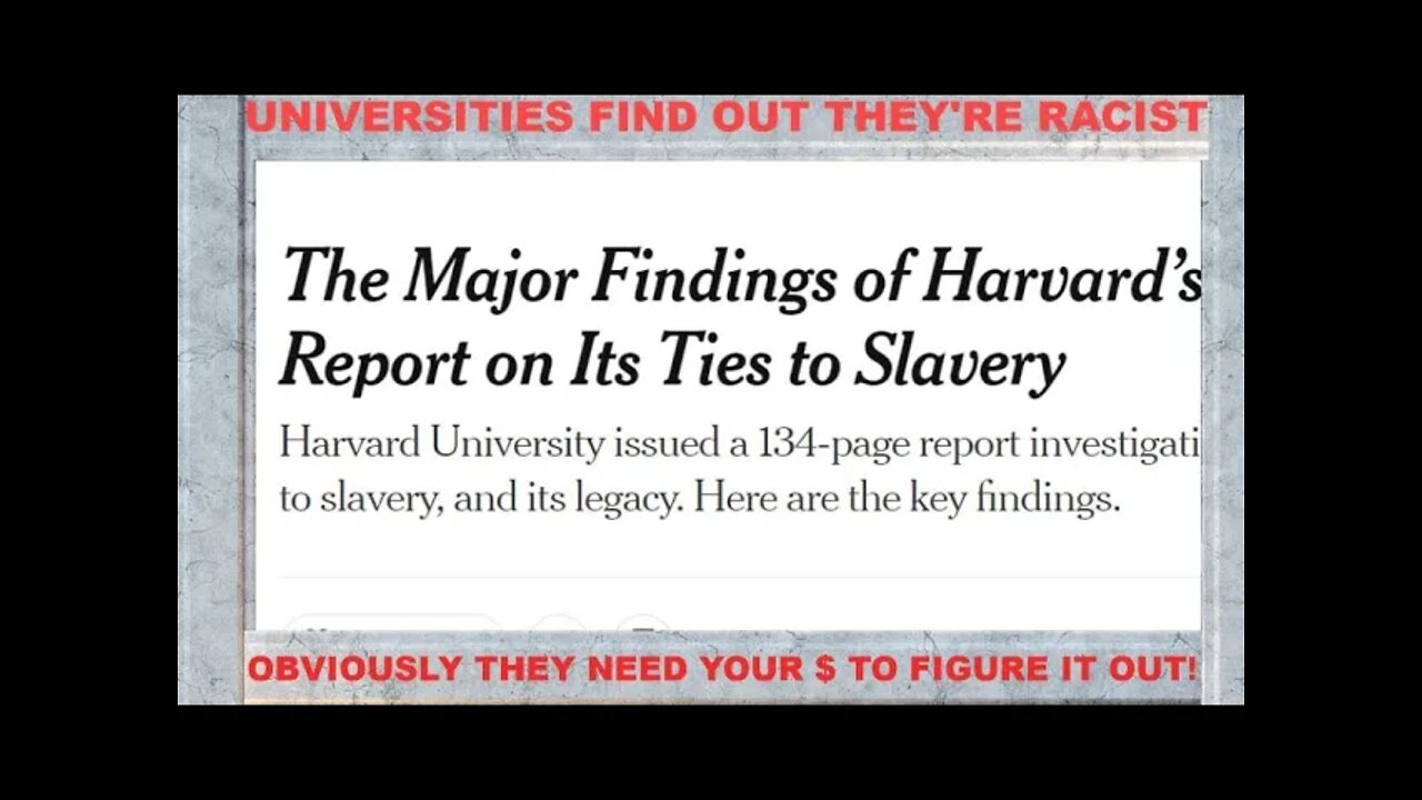 Biden to forgive student debt as Harvard spends money on proving its racist