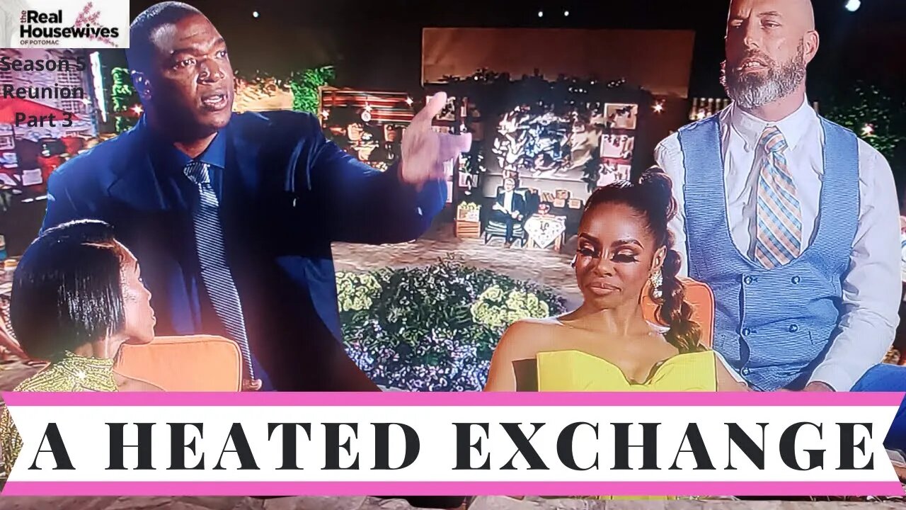 The Real Housewives Of Potomac Season 5 Episode 22 The Reunion Part 3 A Heated Exchange