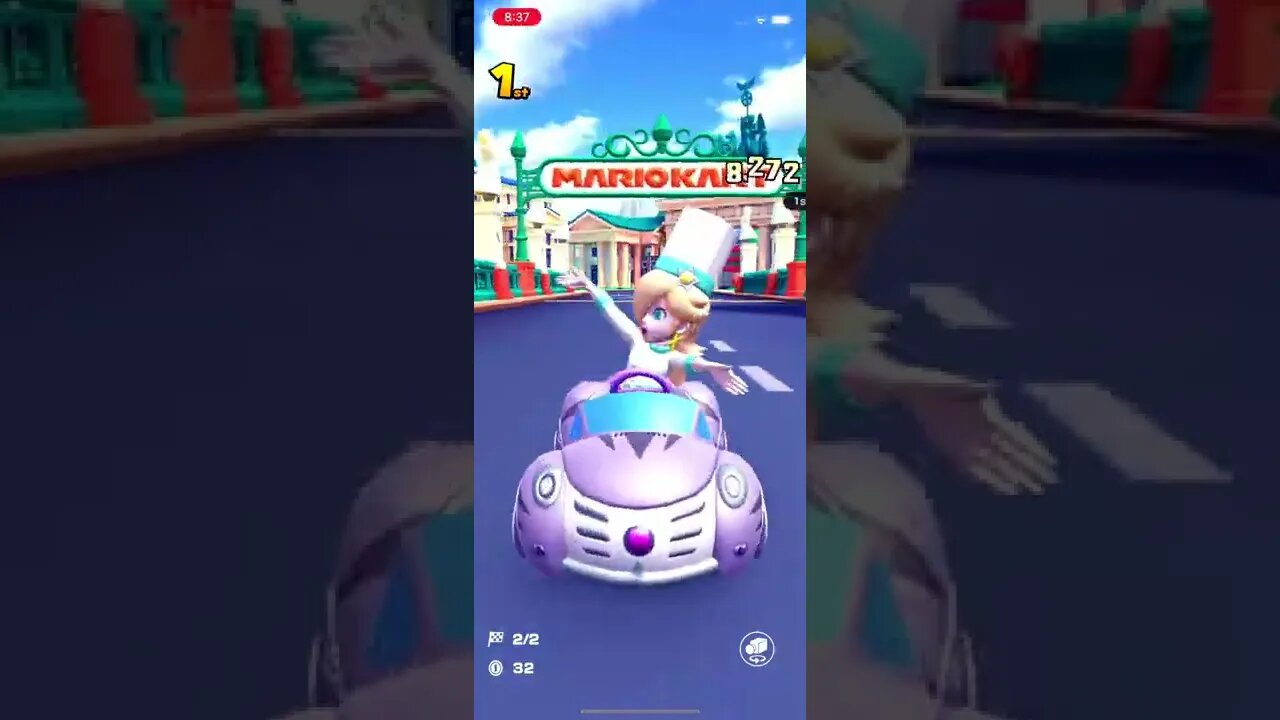Mario Kart Tour - Rosalina (Chef) Gameplay (Metropolitan Pipe 1 High-End Spotlight Driver Reward)