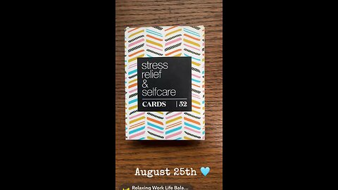 8/25/24 card: work life balance