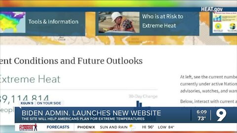 Biden Administration launches National Integrated Heat Health Information System website