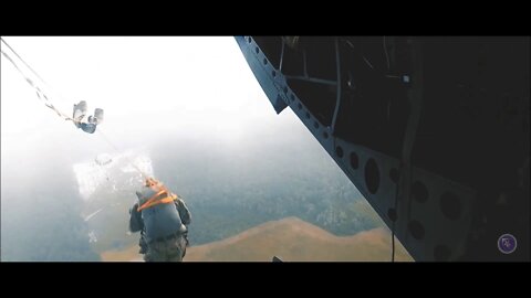 Airborne Operations at Moody Air Force Base, Georgia