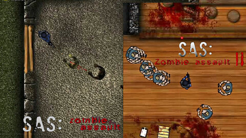 A Game We All Probably Played In School! SAS Zombie Assault 1 + 2