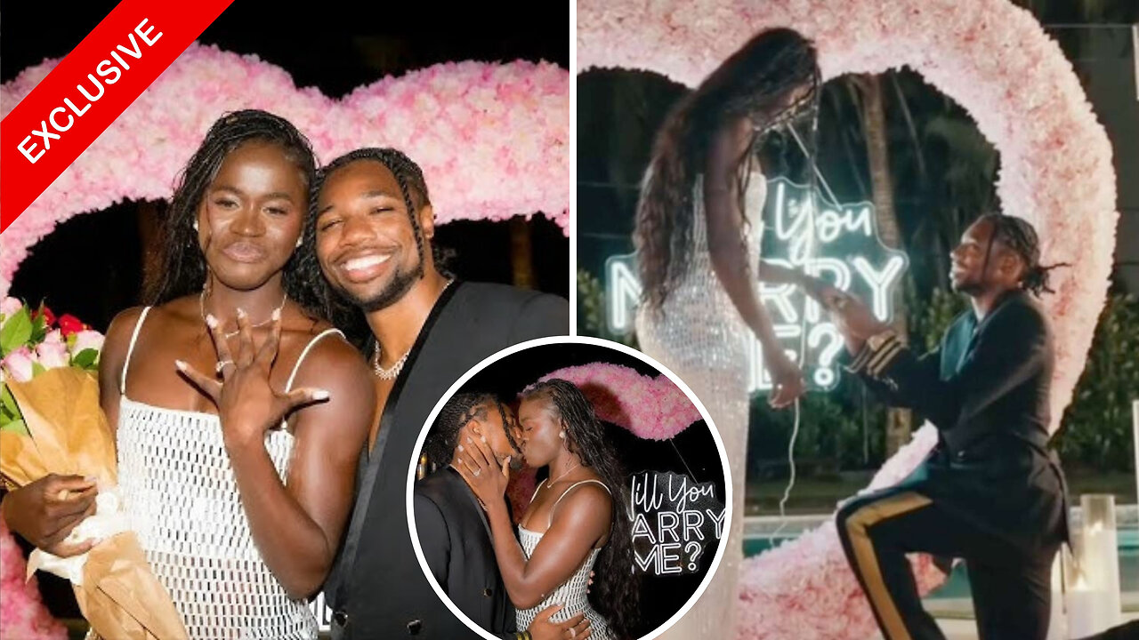 Olympic Sprinter Noah Lyles Engaged to Junelle Bromfield: "I Will Love You Forever"