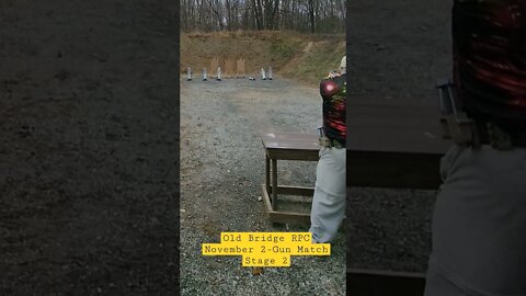 Old Bridge RPC November 2-Gun Match Stage 2 #unloadshowclear