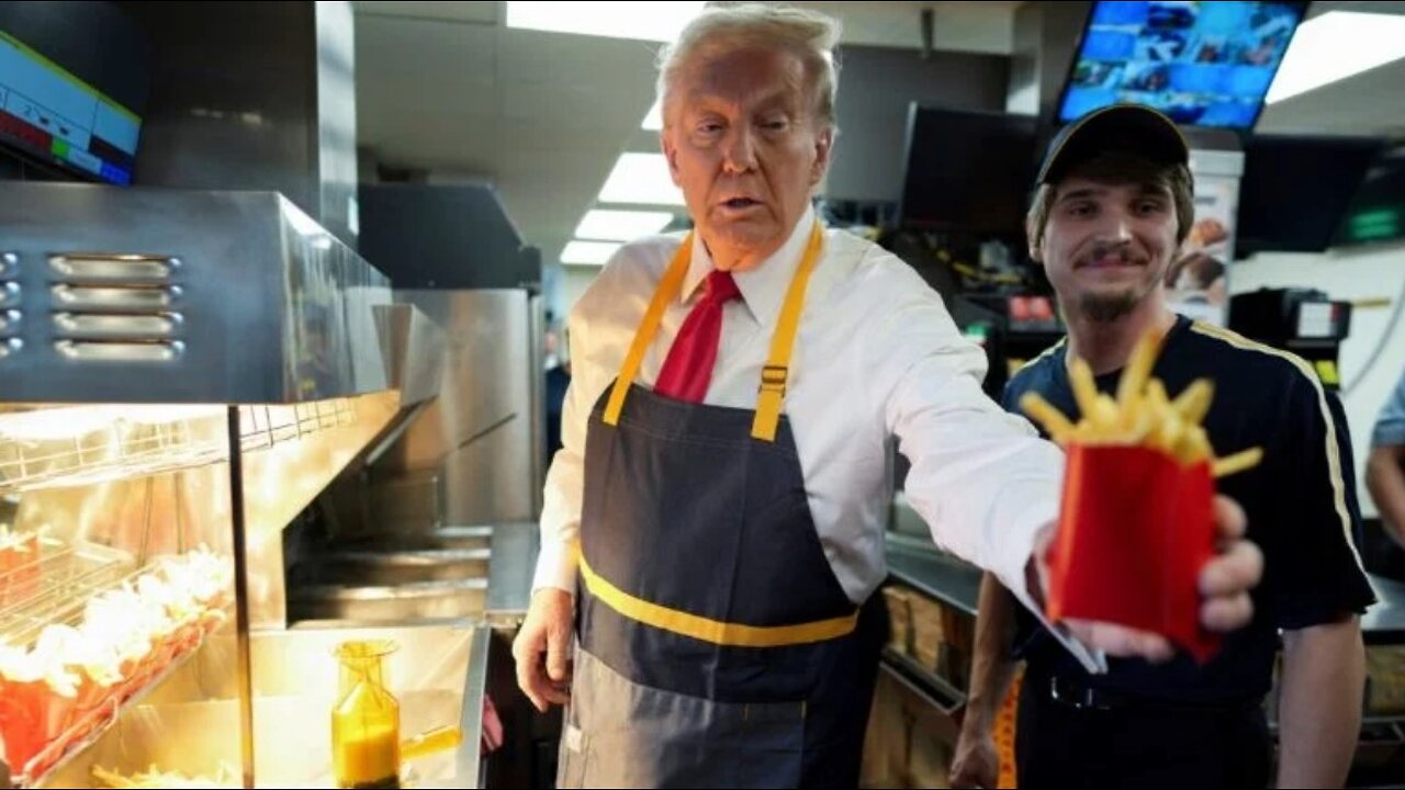 Trump's McDonald's Shift
