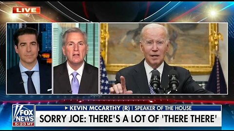 Somebody Knew Biden's Classified Docs Were There: Kevin McCarthy