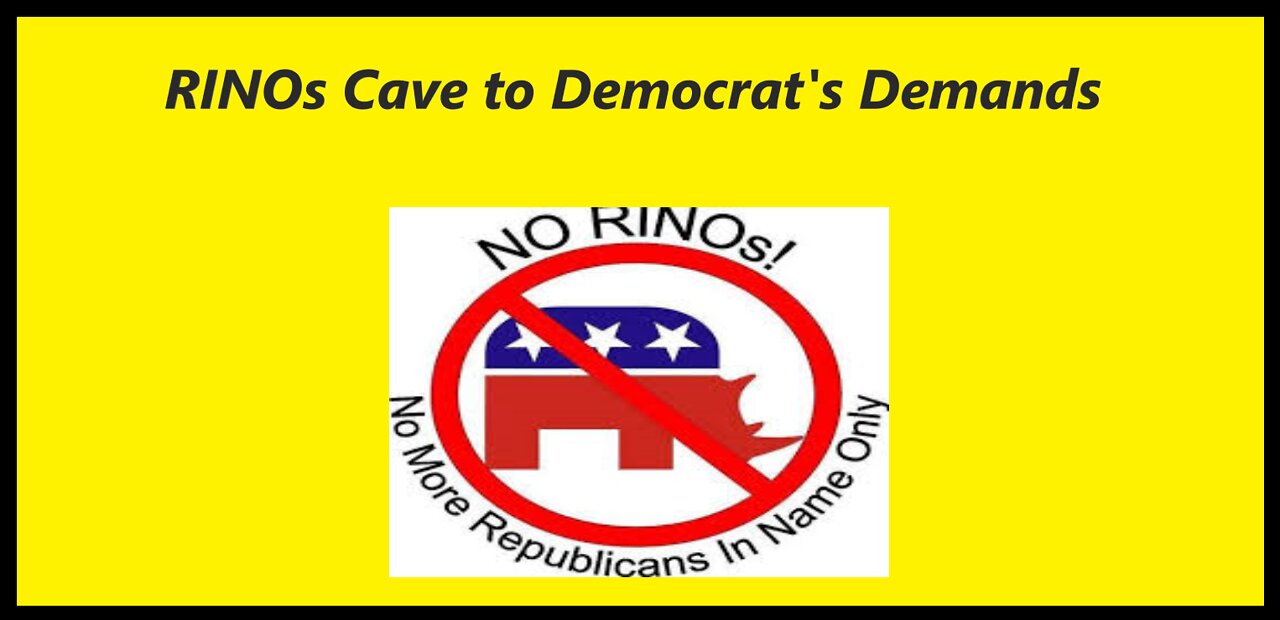 RINOs Cave to Democrat's Anti-Second Amendment Legislation | This is the First Volley