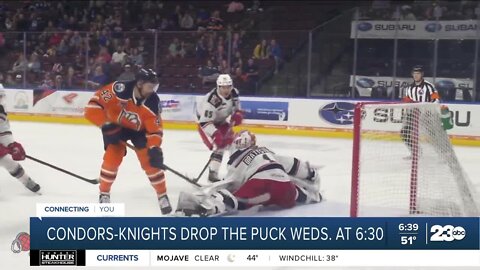 Bakersfield Condors take on Pacific Division foe Henderson Silver Knights