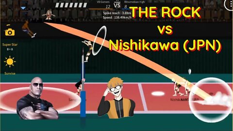 The Spike Volleyball - Requested THE ROCK (OASIS) Tournament - First Set: Nishikawa!