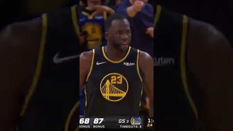 Draymond Green BEATS the SHOT CLOCK!🎯 #Shorts