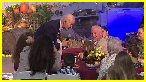 Joe Biden likes kids better than people...apparently... "How old are you?"